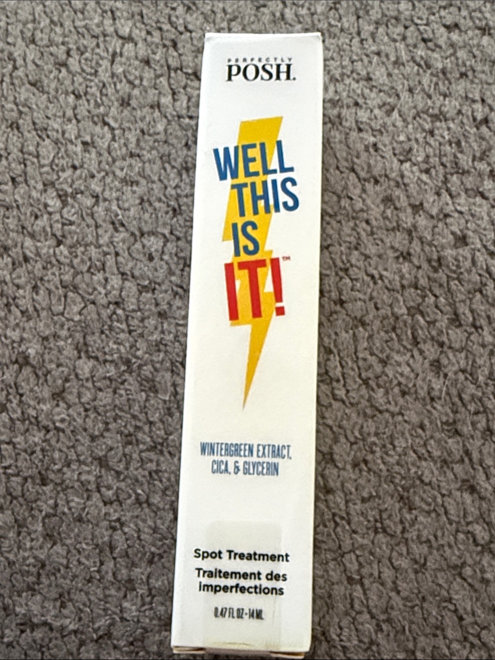 New perfectly posh well this is it spot treatment